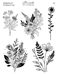 Minimal Florals v24 | 01 - 04