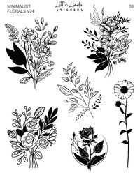 Minimal Florals v24 | 01 - 04