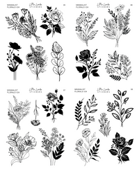 Minimal Florals v24 | 05 - 08