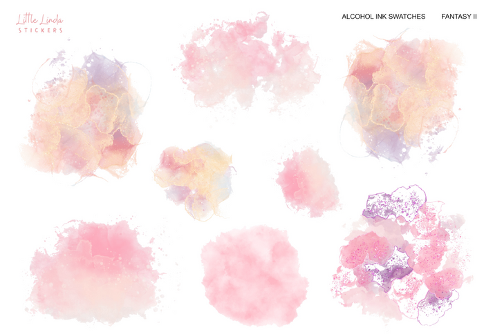 Alcohol Ink - Fantasy II (L)