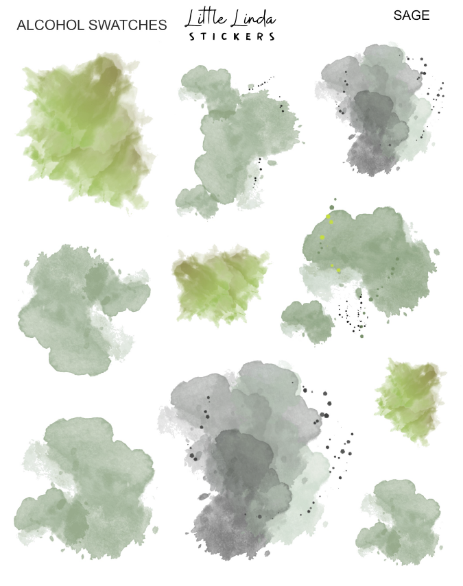 Alcohol Ink - Sage (S)