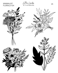 Minimal Florals v24 | 25 - 28