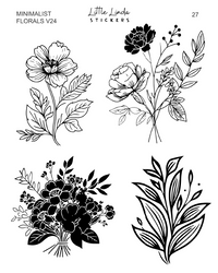 Minimal Florals v24 | 25 - 28