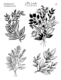 Minimal Florals v24 | 29 - 32