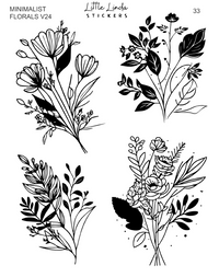 Minimal Florals v24 | 33 - 36