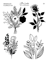 Minimal Florals v24 | 33 - 36