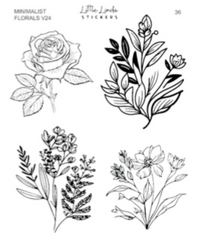 Minimal Florals v24 | 33 - 36