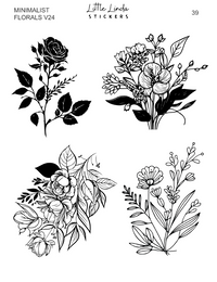 Minimal Florals v24 | 37 - 40