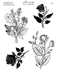 Minimal Florals v24 | 37 - 40