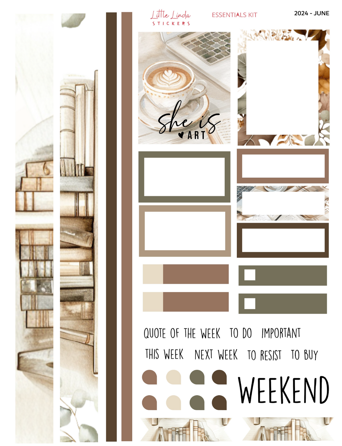 2024 June | Planner Girl - Essentials Kit