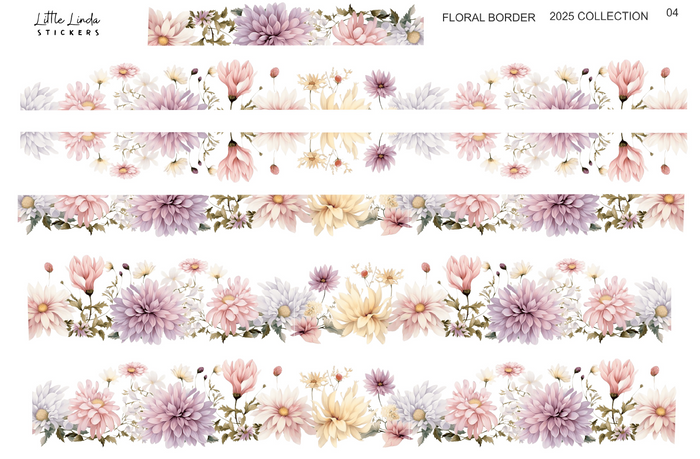 Floral Borders | Style 4