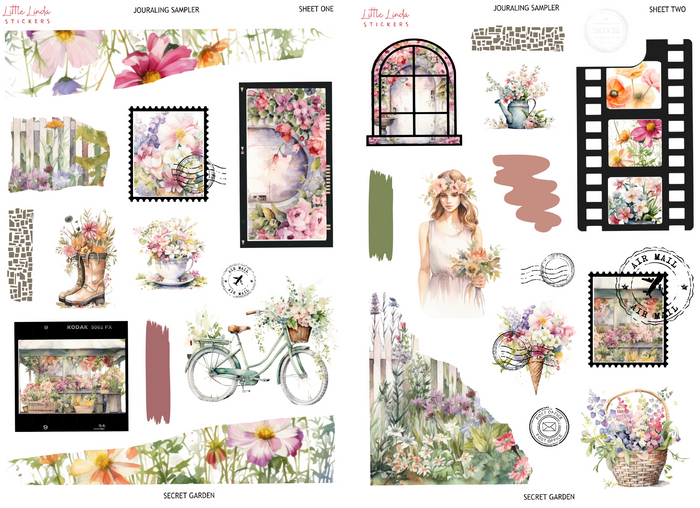 2024 May | Secret Garden | Journaling Kit