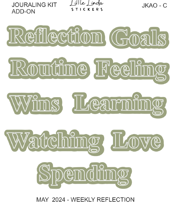 2024 May | Secret Garden | Journaling Kit