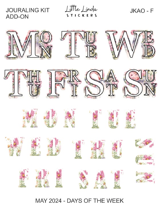 2024 May | Secret Garden | Journaling Kit