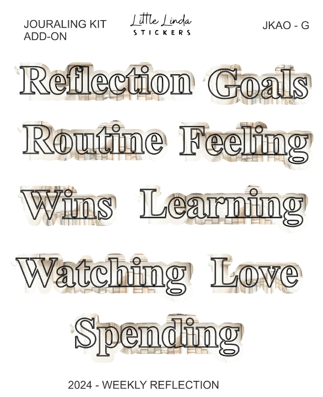 2024 June | Planner Girl - Journaling Kit