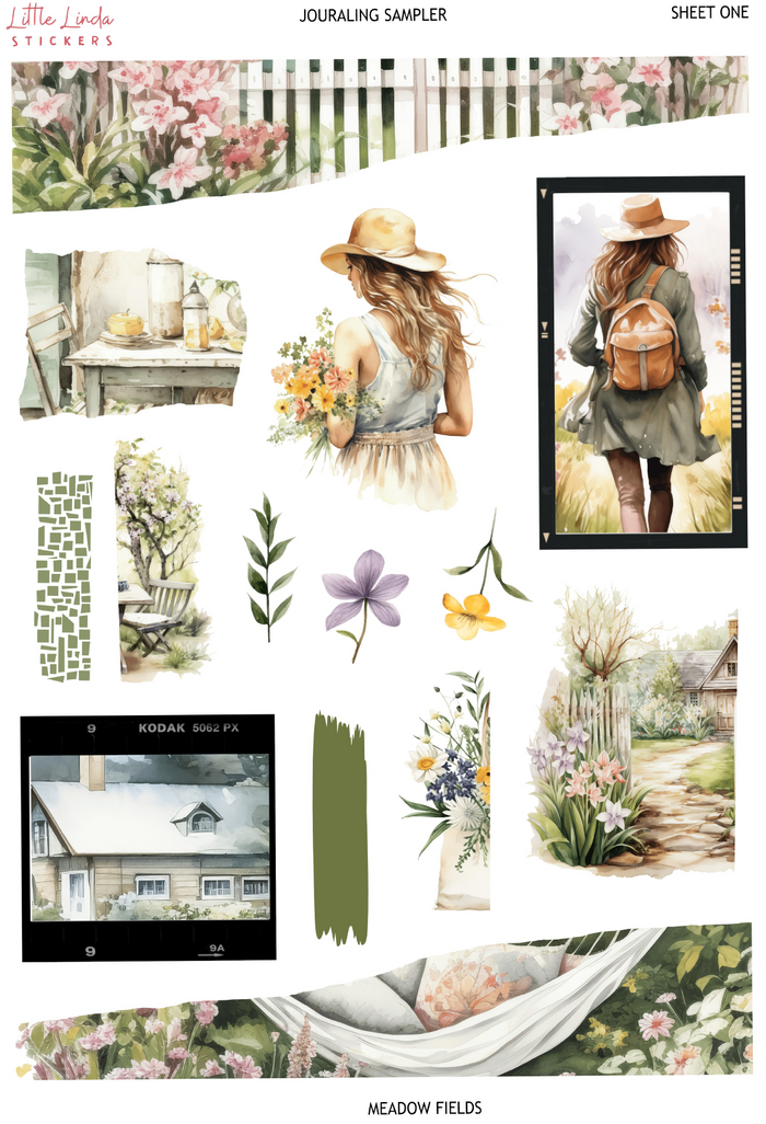 2025 Apr| Meadow Fields | Journaling Kit