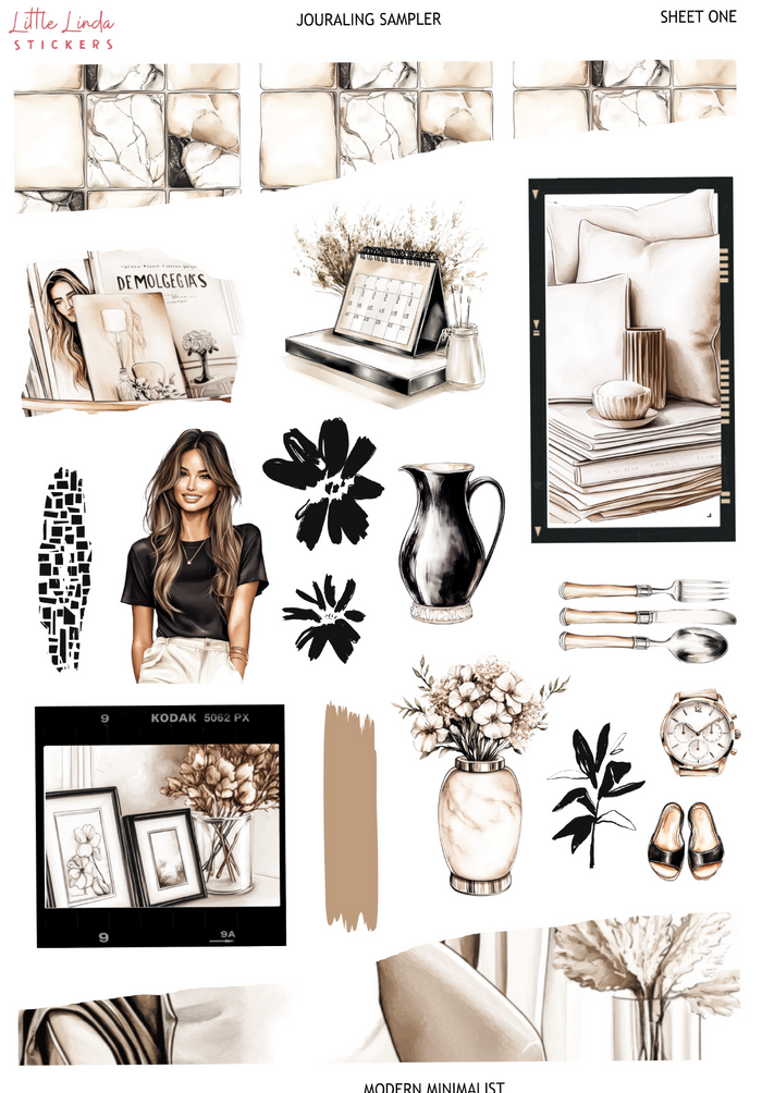 2025 May | Modern Minimalist | Journaling Kit