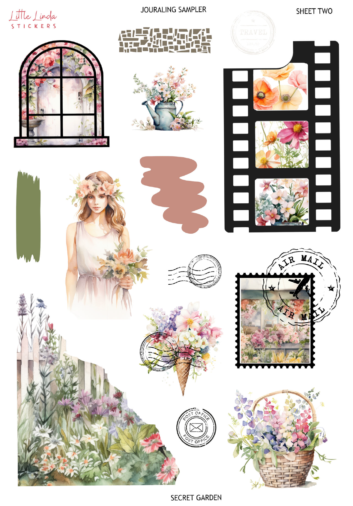 2024 May | Secret Garden | Journaling Kit