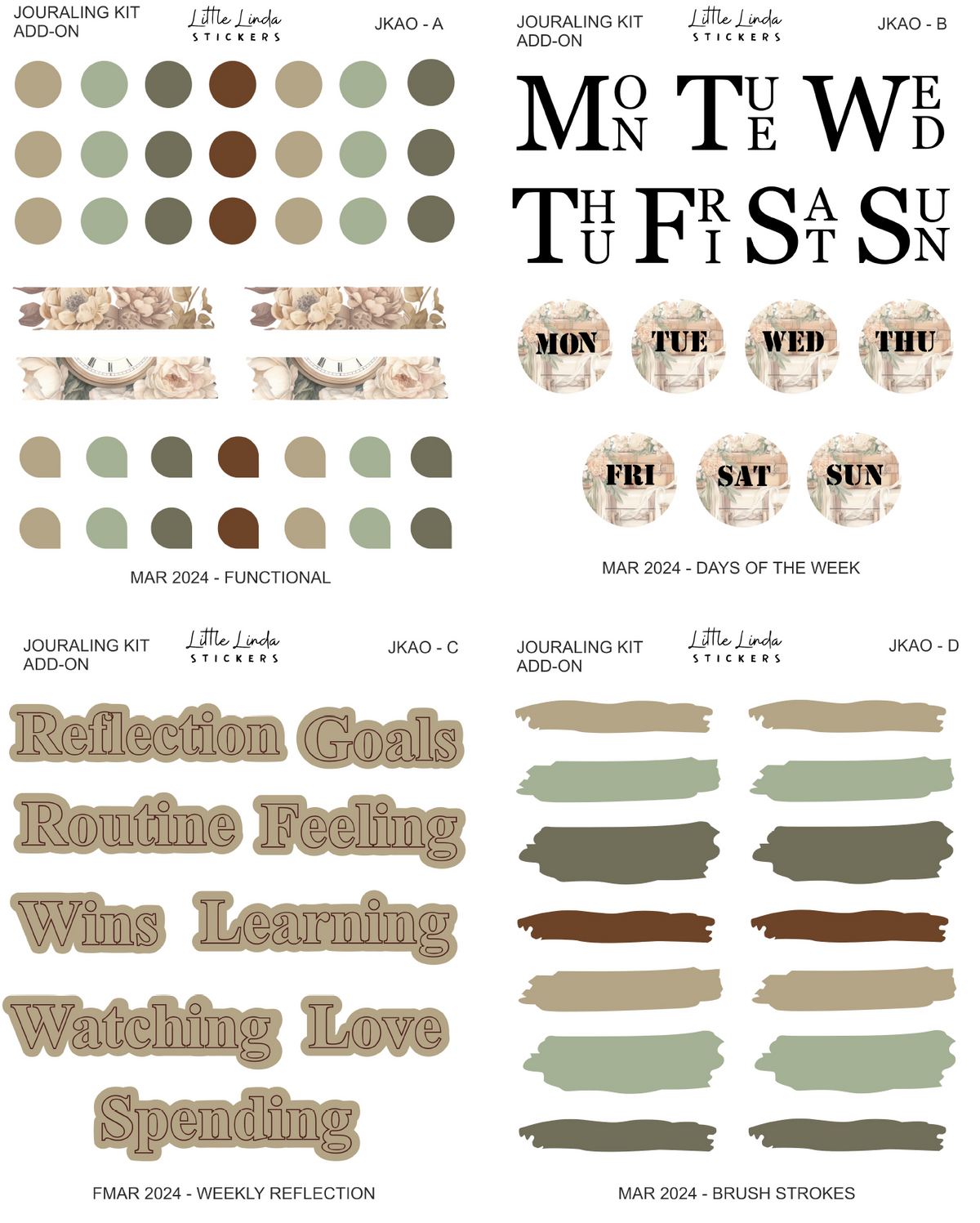 2024 Mar | Bookish Journaling Kit