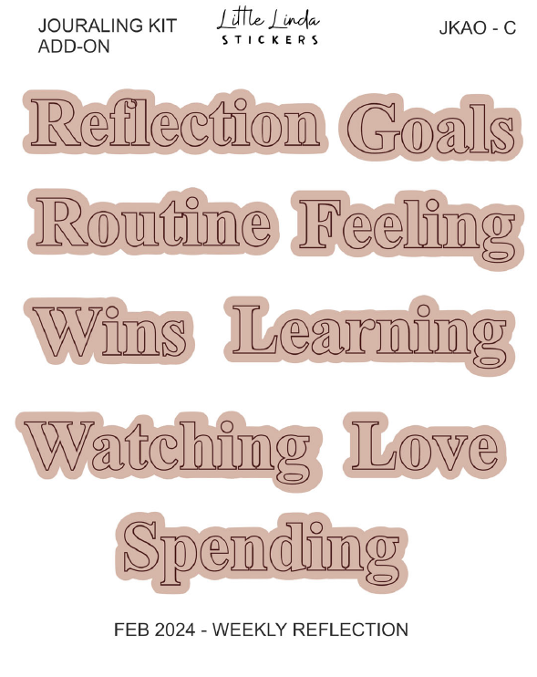 2024 Feb | A Fresh Brew - Journaling Kit