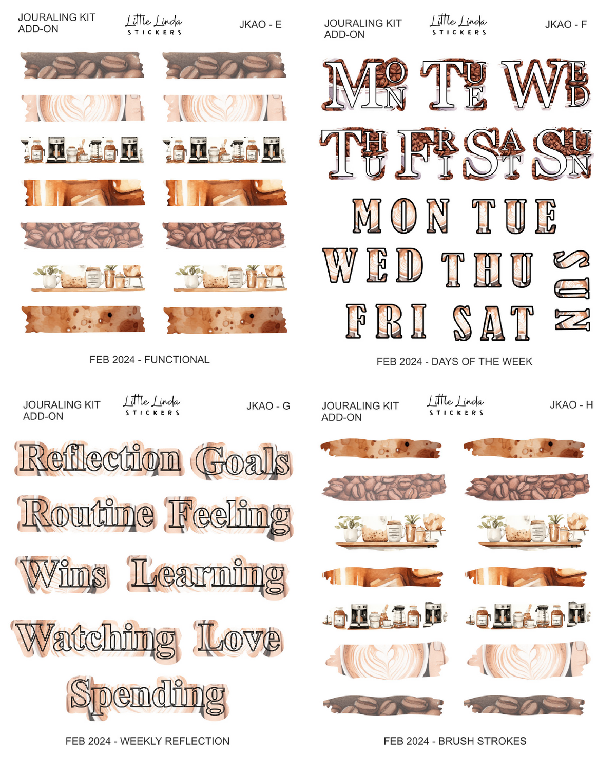 2024 Feb | A Fresh Brew - Journaling Kit