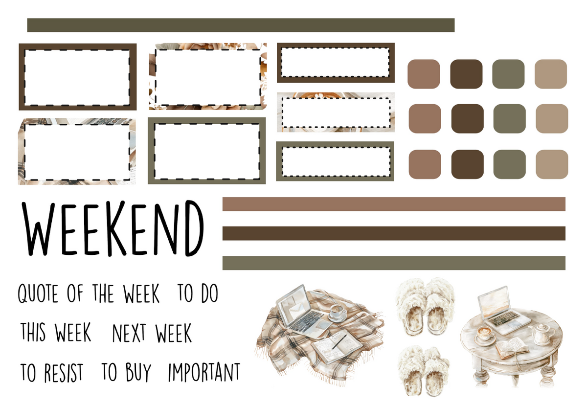 2024 June| Planner Girl - Vertical Kit