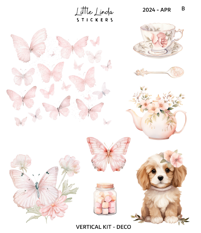 2024 Apr | Tea Time - Vertical Kit