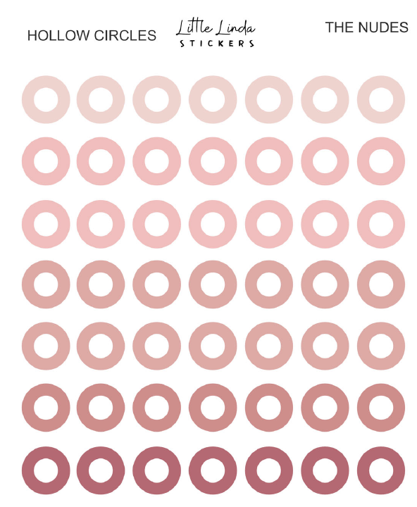 Functional Shapes | Hollow Circles