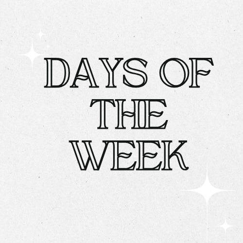 Days of the Week