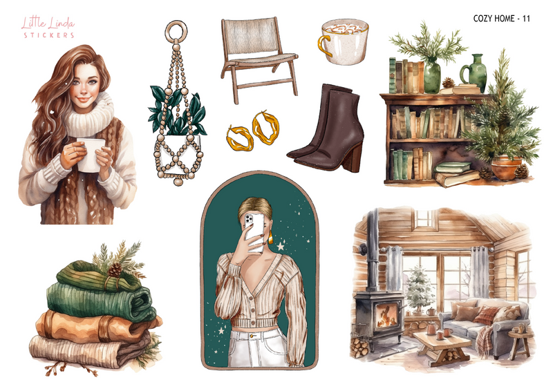 Journaling Collection - Cozy Home | 11 - 12