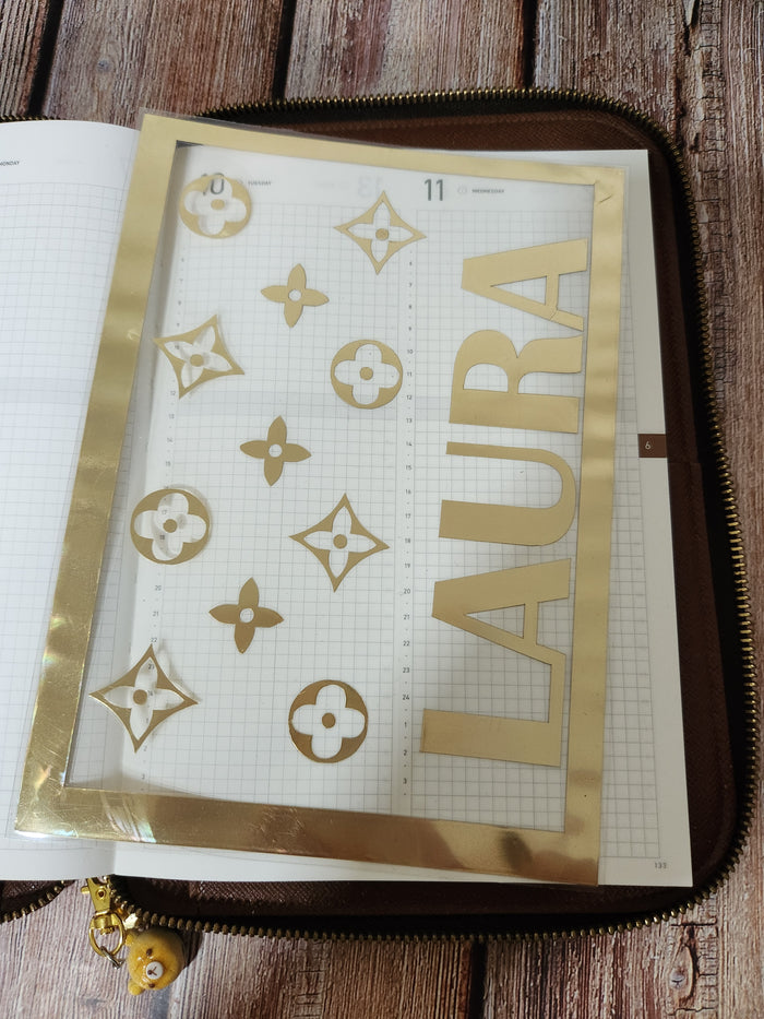 Luxe Dashboard | Custom Name/Word