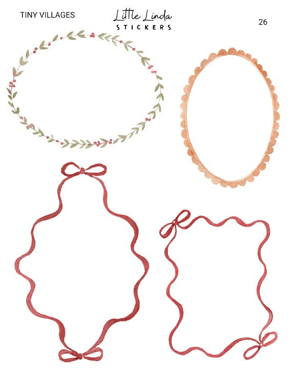 Christmas 2025 | Tiny Villages 25 - 28