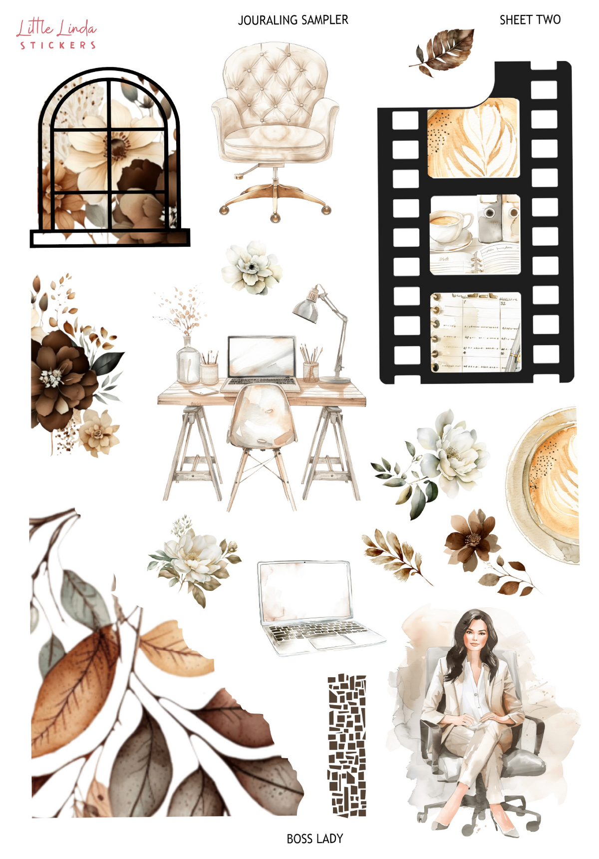 2025 Jul | Boss Lady | Journaling Kit