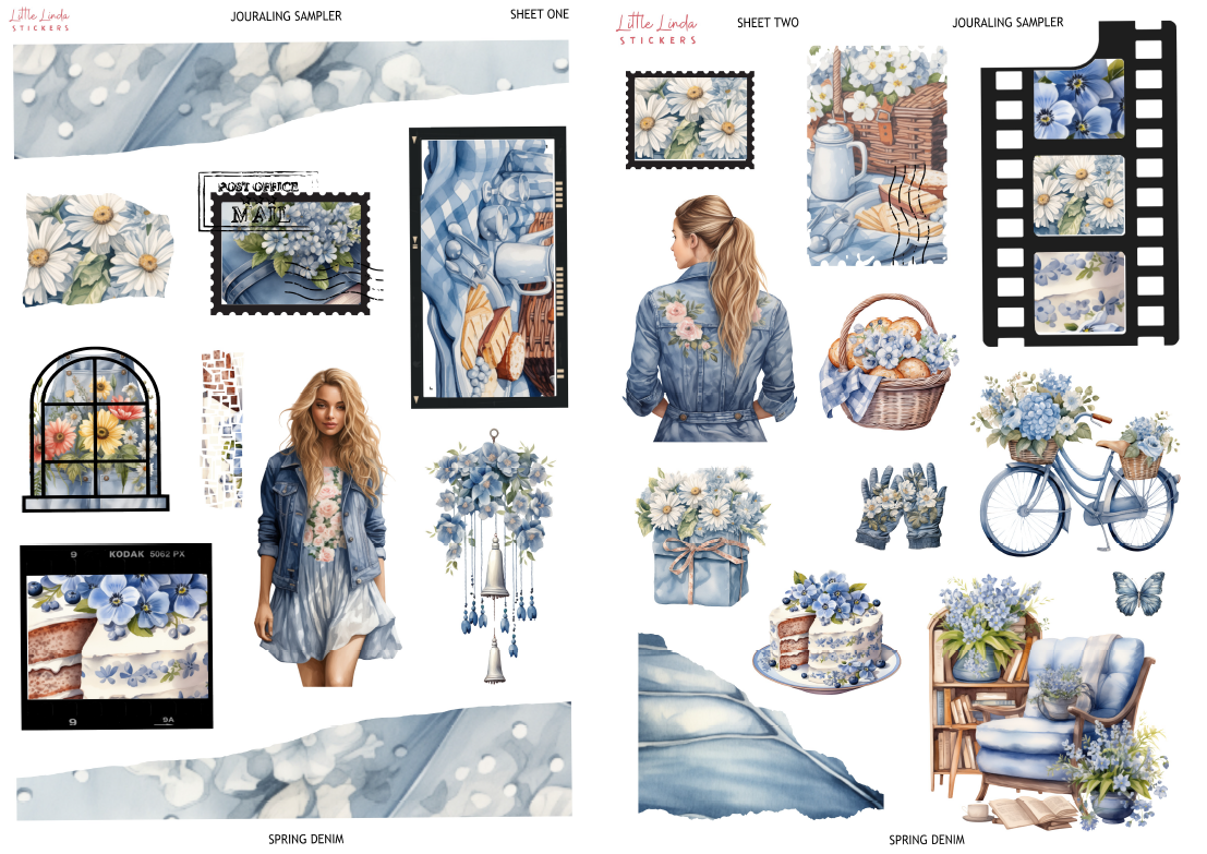 July 2026 | Spring Denim | Journaling Kit