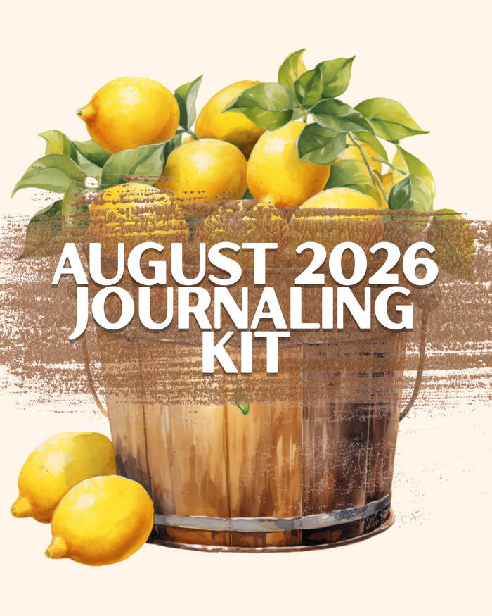 August 2026 | Lemon Stand| Journaling Kit