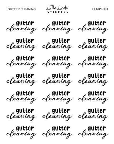 Gutter Cleaning | SCRIPT