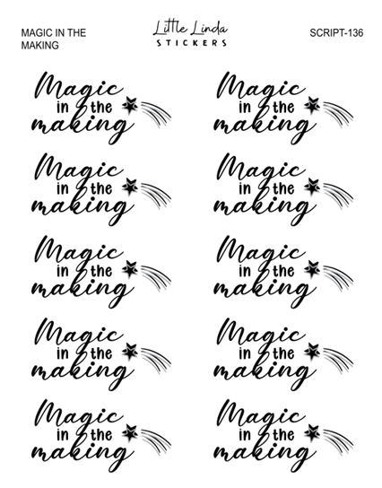 Magic in the Making | SCRIPT
