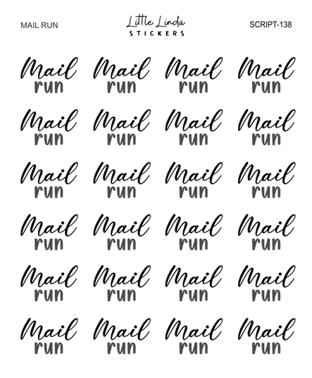 Mail Run | SCRIPT