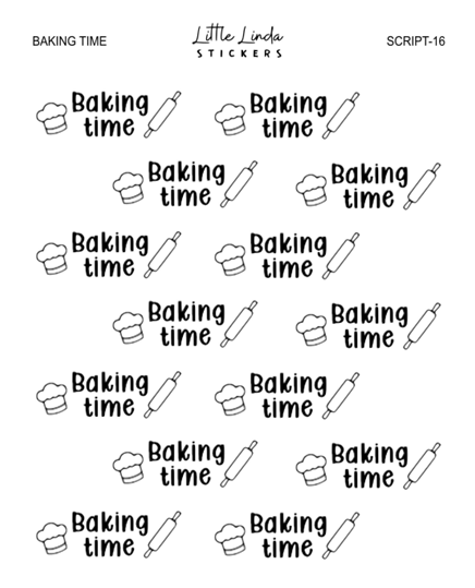 Baking time | SCRIPT