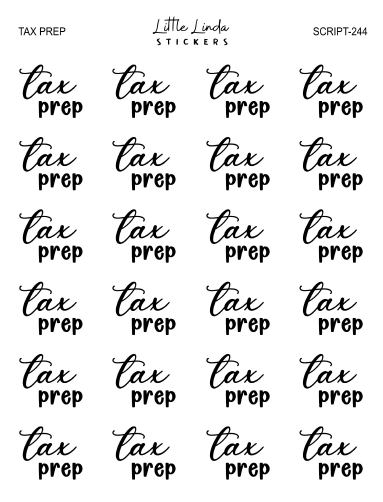 Tax Prep | SCRIPT