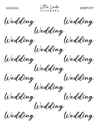 Wedding | SCRIPT