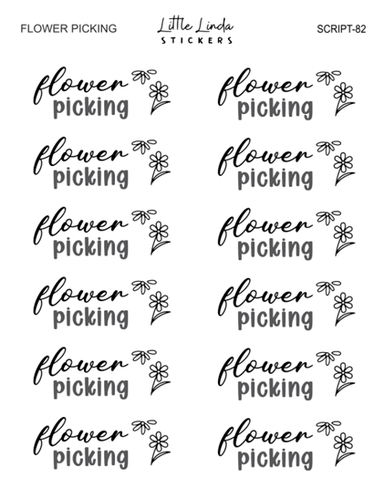 Flower Picking | SCRIPT