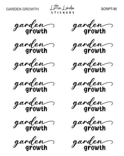 Garden Growth | SCRIPT