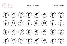 Pinterest - Mini Journaling Doodle Icon