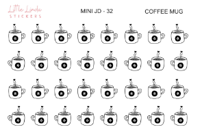Coffee Mug - Mini Journaling Doodle Icon