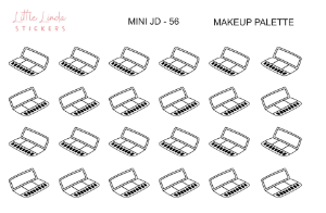 Makeup Palette - Mini Journaling Doodle Icon