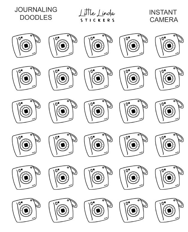 JD Icons | instant Camera