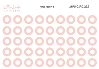 Mini Hollow Circles - The Corals