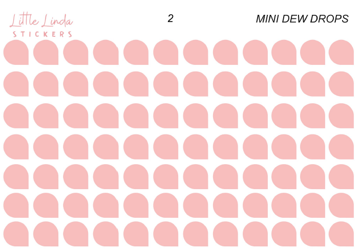 Mini Dew Drops - The Corals