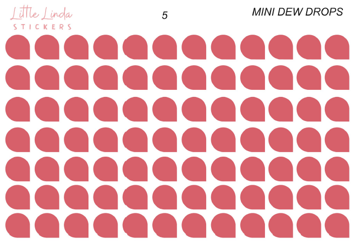 Mini Dew Drops - The Corals